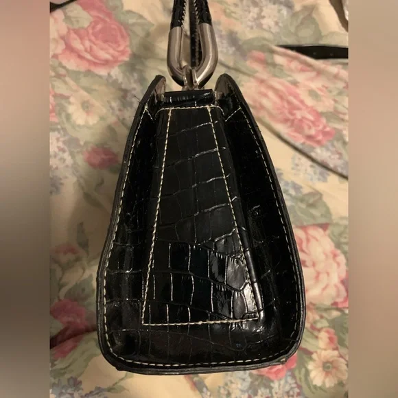 Dolce & Gabbana Women's  Croc-Embossed Hobo Bag - Picture 4 of 10